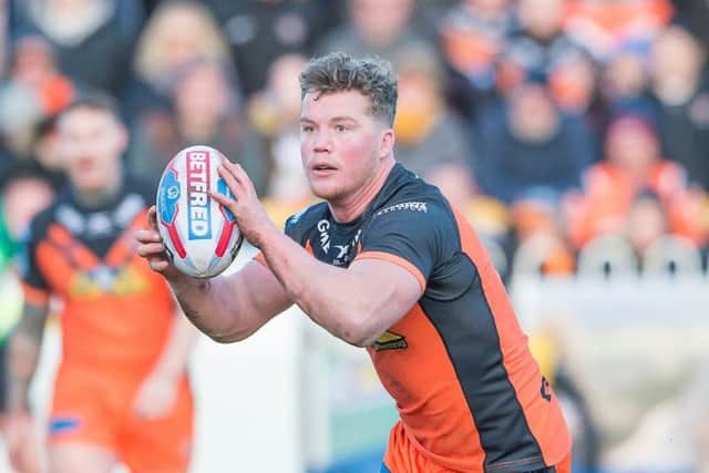 DECISION, DECISIONS: Castleford Tigers' Adam Milner. Picture: Allan McKenzie/SWpix.com