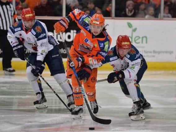 ON THE UP: Sheffield Steelers' Liam Kirk will take part in the NHL Entry Draft in Dallas later this month. Picture: Dean Woolley.