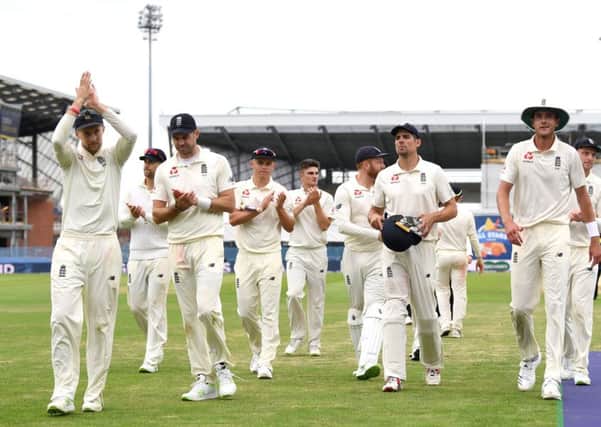 England leave the field after winning the 2nd NatWest Test match against Pakistan at Headingley on June 3, 2018 (Picture: Gareth Copley/Getty Images)