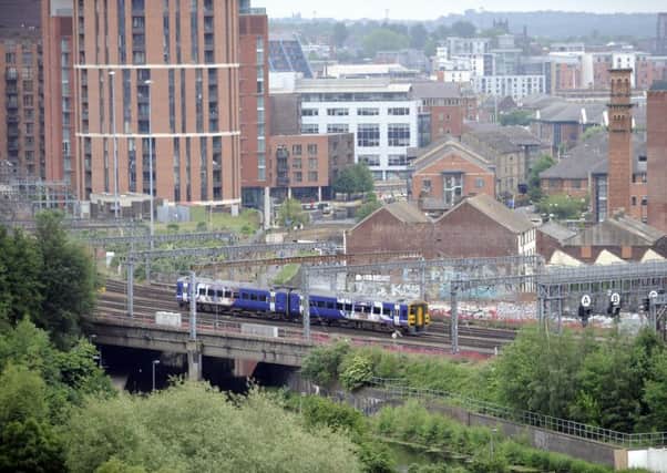 Trains come into Leeds..4th June 2018 ..Picture by Simon Hulme
