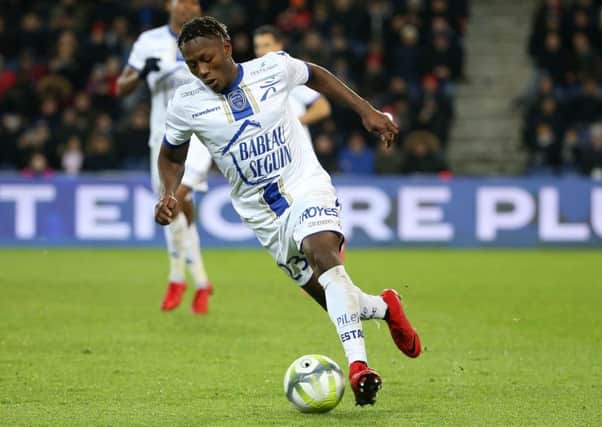 Town target: Charles Traore of Troyes. Picture: Jean Catuffe/Getty Images