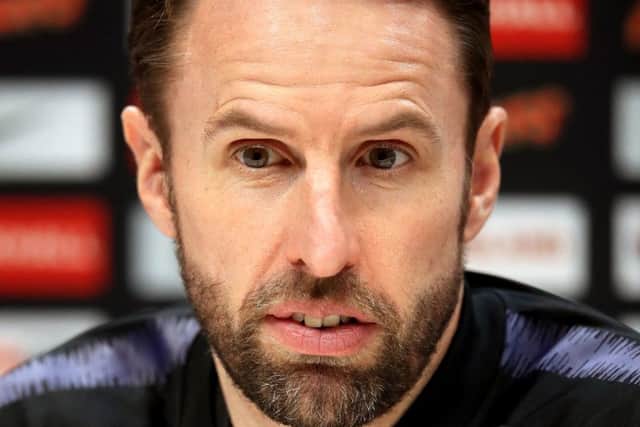England manager Gareth Southgate: Welcomes support of Yorkshire fans.