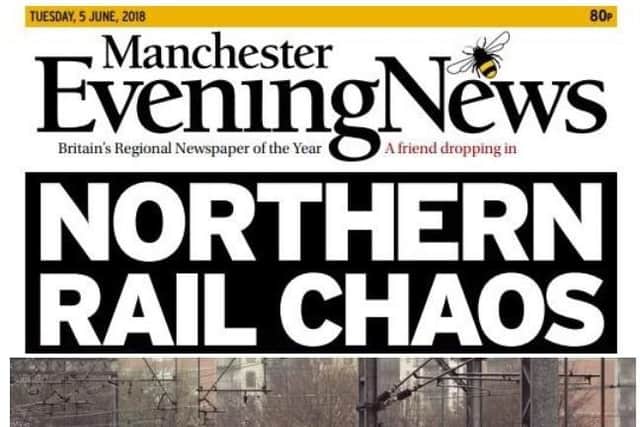 Newspapers have united in a day of action over train problems