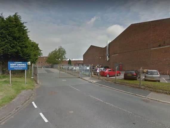 The fire broke out at a factory in Toftshaw Lane, Bradford. Picture: Google