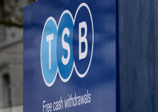 TSB was hit by IT problems.