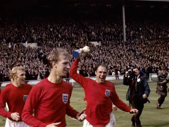 Ray Wilson (with trophy) PIC: PA Photos/PA Wire.