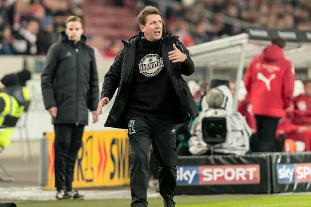Daniel Stendel as coach of Hannover. (Picture: TF-Images/Getty Images)
