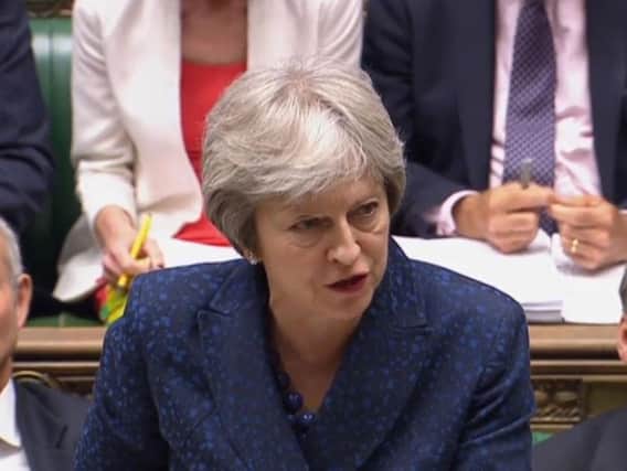 Theresa May endured a rough ride over Brexit from Labour leader Jeremy Corbyn at Prime Minister's Questions.