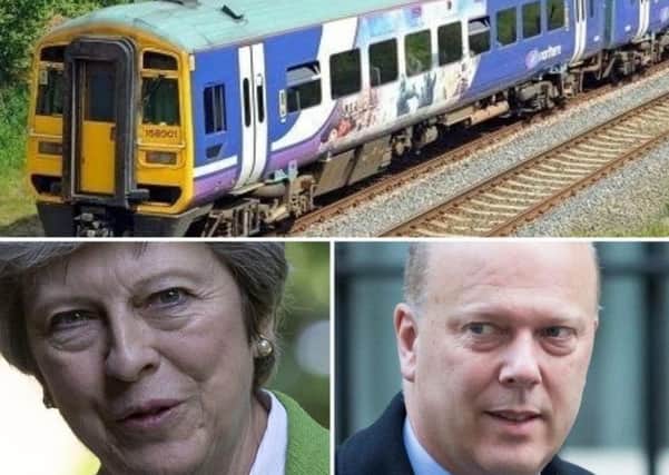 The Government is under pressure to solve chaos on railway routes in northern England