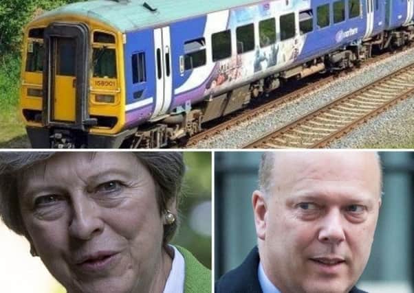 Theresa May's comments have piled pressure on Chris Grayling.