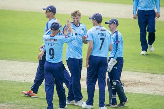 Yorkshire beat Northants to reach the knockout stages (Picture: SWPix.com)