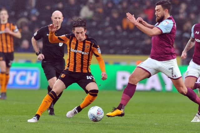 TARGET: Harry Wilson, in action for Hull City last season. Picture: Tony Johnson.
