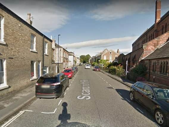 The van  crashed into a house in Scarcroft Road, York. Picture: Google