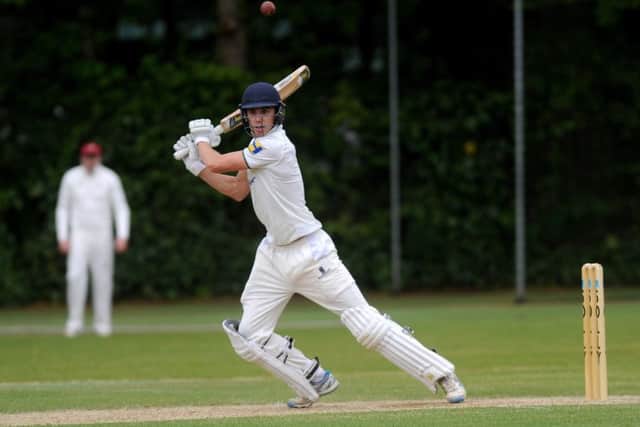 LEADING MAN: Simon Lambert scored 51, adding to his 6-49 with the ball, as New Farnley eased to an eight-wicket win over Pudsey St Lawrence. Picture: Steve Riding.