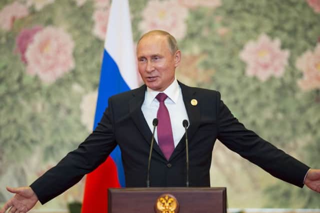 Russian President Vladimir Putin Picture: AP/PA.