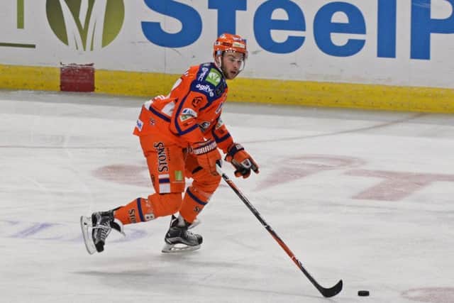 OPTIONS: Ben O'Connor, pictured playing for Sheffield Steelers last season. Picture: Marie Caley.