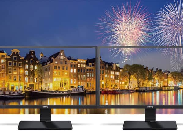 With a second monitor like this one by BenQ, you can double your desktop
