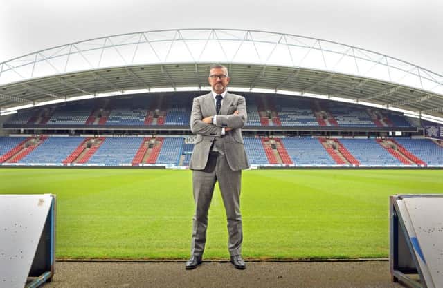 6 June 2018......     Sean Jarvis, the commercial director of Huddersfield Town.  Picture Tony Johnson.