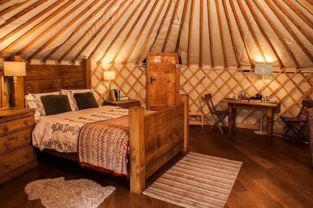 The Rowan Yurt, Holmfirth (Photo: Airbnb)