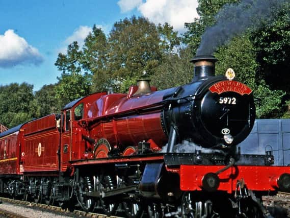 The Hogwarts Express at Goathland Station. Photo: North Yorkshire Railways