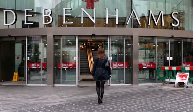 File photo of a Debenhams store  Photo: Peter Byrne/PA Wire