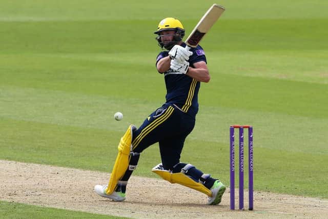 STAR TURN: Hampshire's James Vince proved the main difference in the Royal London Cup semi-final. Picture: Mark Kerton/PA