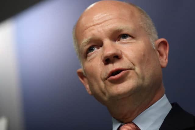 William Hague wants cannabis laws liberalised.
