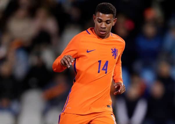 Juninho Bacuna on international duty with Holland Under-21s earlier this year (Picture: Laurens Lindhout/Soccrates/Getty Images)