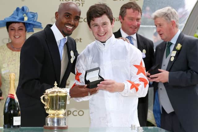 Oisin Murphy celebrates his second career win at Royal Ascot (Picture: PA)