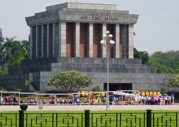 The mausoleum of Ho Chi Minh in central Hanoi. PIC: PA