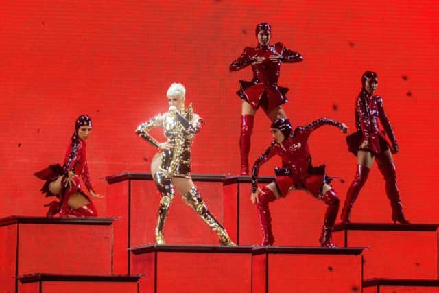 Katy Perry at FlyDSA Arena, Sheffield. Picture: Anthony Longstaff