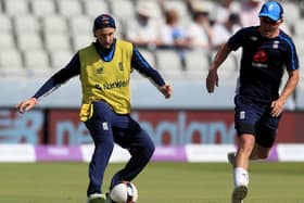 Even England cricketsr like Joe Root play football in their pre-game warm-up.