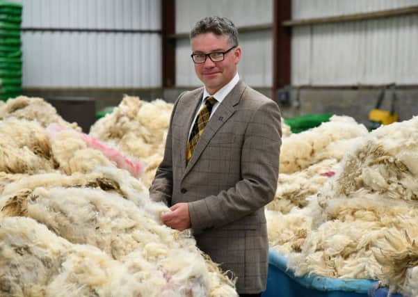 Joe Farren, the chief executive of Bradford-based British Wool.