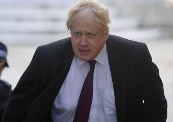 Boris Johnson attended Tuesday's Cabinet meeting.