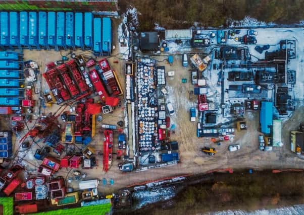 Third Energy's fracking site at Kirby Misperton before extraction of shale gas was put on hold.