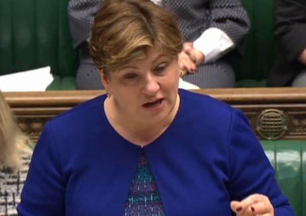 Shadow Foreign Secretary Emily thornberry is applauded by Jayne Dowle for holding Boris Johnson to account.