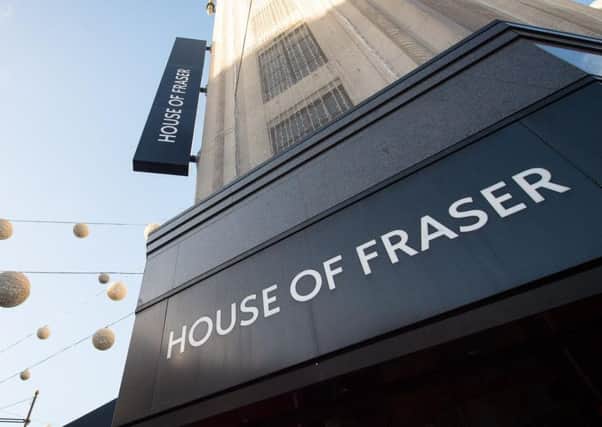 Oxford Street, London branch of House of Fraser which is one of those expected to close after the retailer announced plans to shut 31 of its 59 stores across the UK and Ireland as part of a rescue deal. Dominic Lipinski/PA Wire