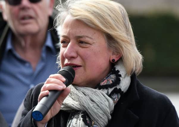 Natalie Bennett is a former leader of the Green Party. She says the Greens have outflanked Labour.