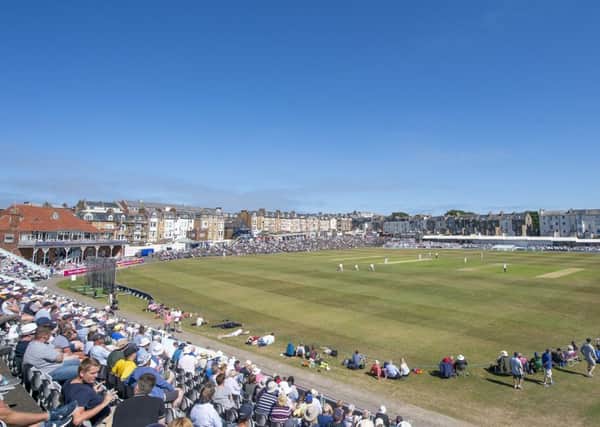 Yorkshire lost to Surrey just after lunch on day four of their Specsavers County Championship encounter at a sun-drenched North Marine Road, Scarborough. PIC: Allan McKenzie/SWpix.com