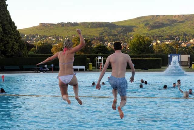 Cool off with a dip in Ilkley Lido's outdoor pool