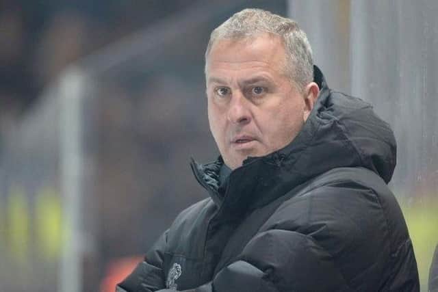 WELCOME: As head coach of the OHL's Peterborough Petes, former Sheffield Steelers' captain Rob Wilson, will oversee Liam Kirk's development. Picture: Dean Woolley.