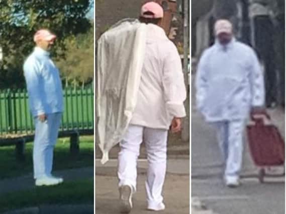 Have you seen Doncaster's mystery man in white?