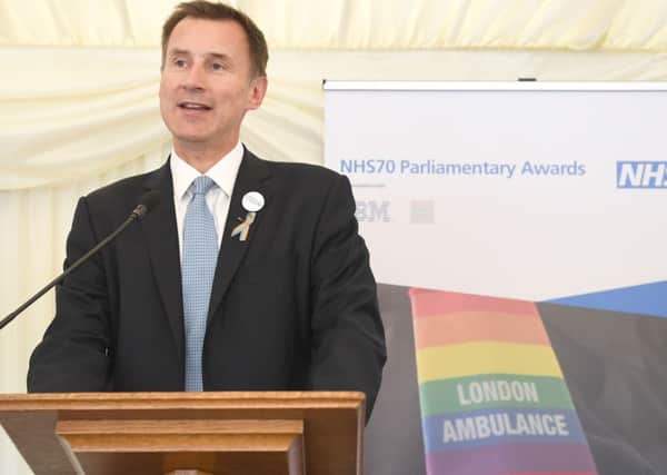 Health Secretary Jeremy Hunt should act over the NHS postcode lottery.