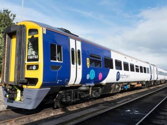 Train services in and out of Sheffield are being disrupted.