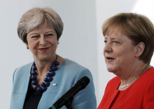 Theresa May met German Chancellor Angela Merkel in Berlin prior to today's Brexit Cabinet.