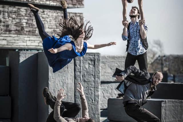 Substratum will be performing on the side of one of the city's tallest buildings