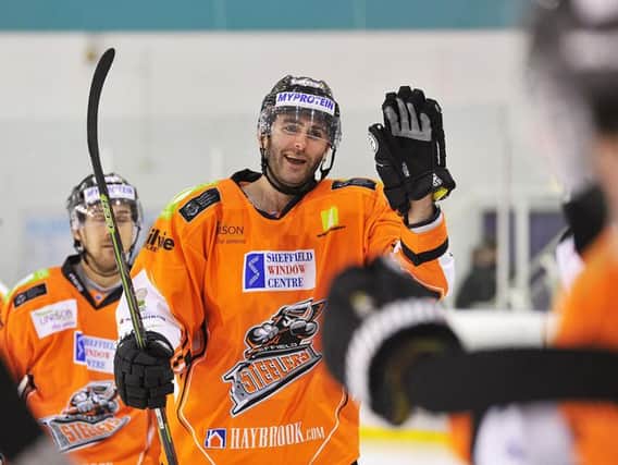 Chris Lawrence is back for a second spell with Sheffield Steelers. Picture: Dean Woolley.