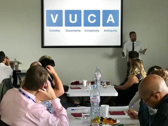 Businesses told how to combat VUCA - Volatility, Unpredictability, Complexity and Ambiguity