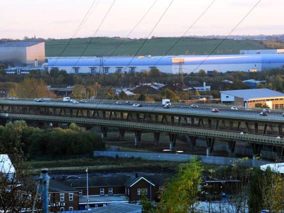 Tinsley Viaduct.