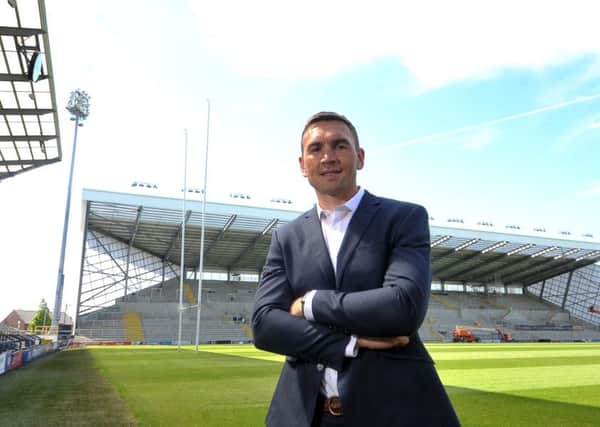 Kevin Sinfield  the new Director of Rugby at Leeds Rhinos. Picture Tony Johnson.